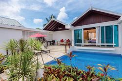 Spice Island Beach Resort - Grenada. Luxury Almond Pool Suite.